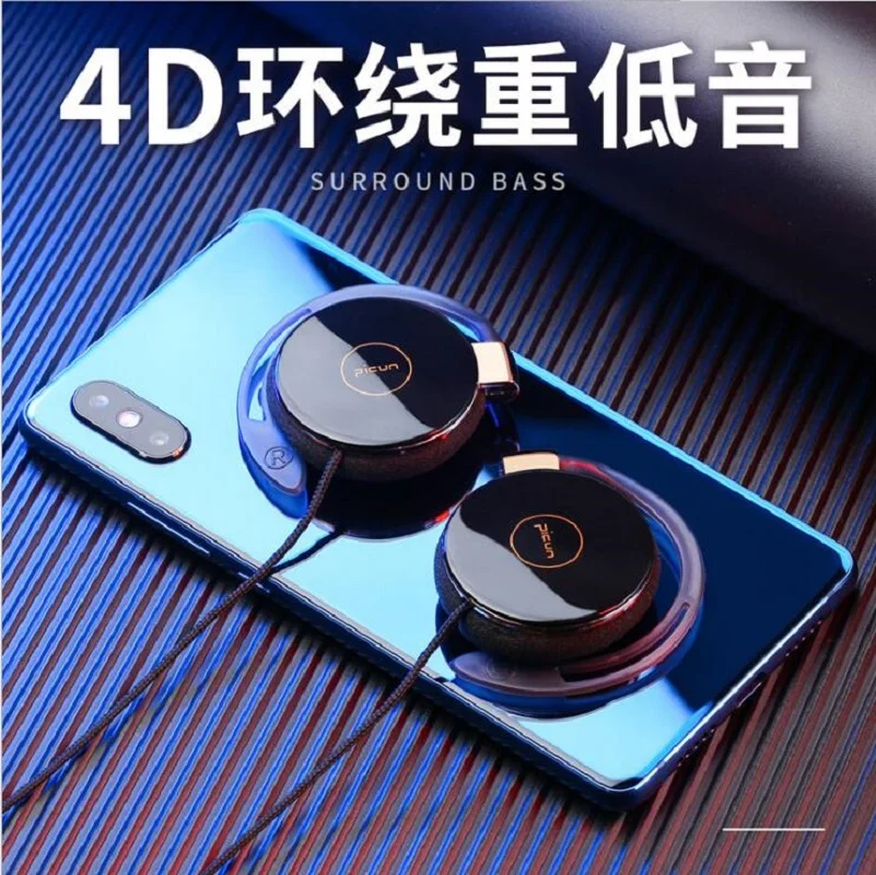 Проводные спортивные стереонаушники Picun L1 с ушным крючком Hi Fi наушники для бега