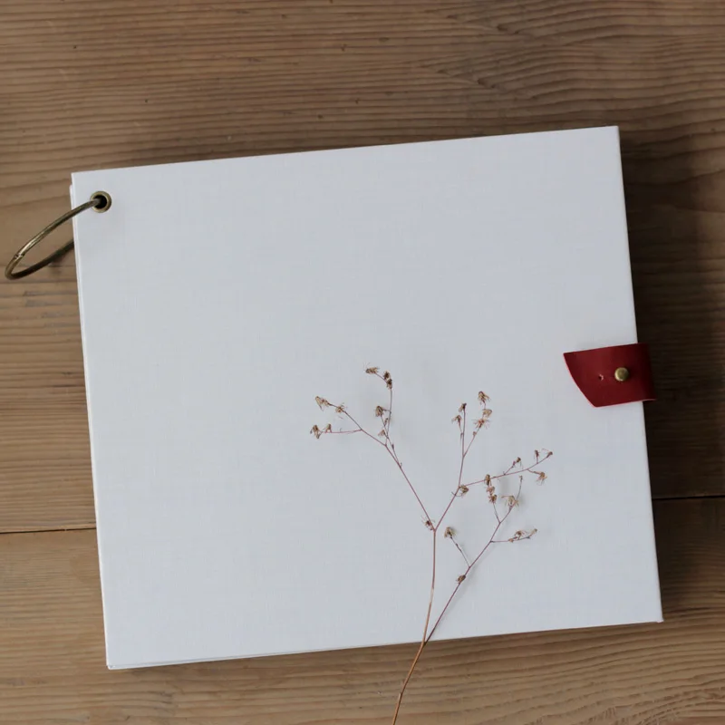 Bianco Grande 10 Pollici 200 Pagine Album Fotografico Scrapbook Paper Baby Family Album Album Album Di Foto Di Nozze Scrapbooking