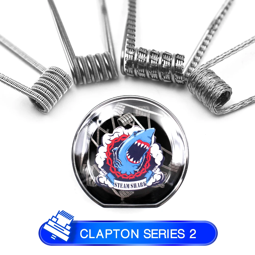 Vapethink vape coil wire 10pcs Coupled Fused super Nickel Rope Shark