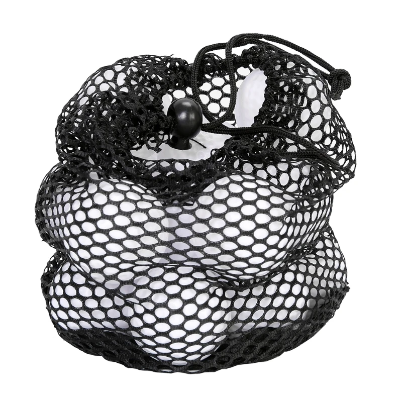 1 шт. нейлоновая сетка сетчатый мешок гольф теннисные мячи сумка для хранения опорный держатель