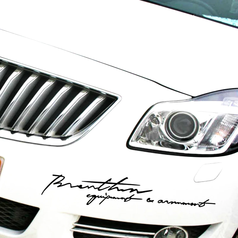 Etie Car Accessories Personality English Word Signature Car Sticker Decal For Toyota Ford Chevrolet Volkswagen Golf Honda Hyunda Car Stickers Aliexpress