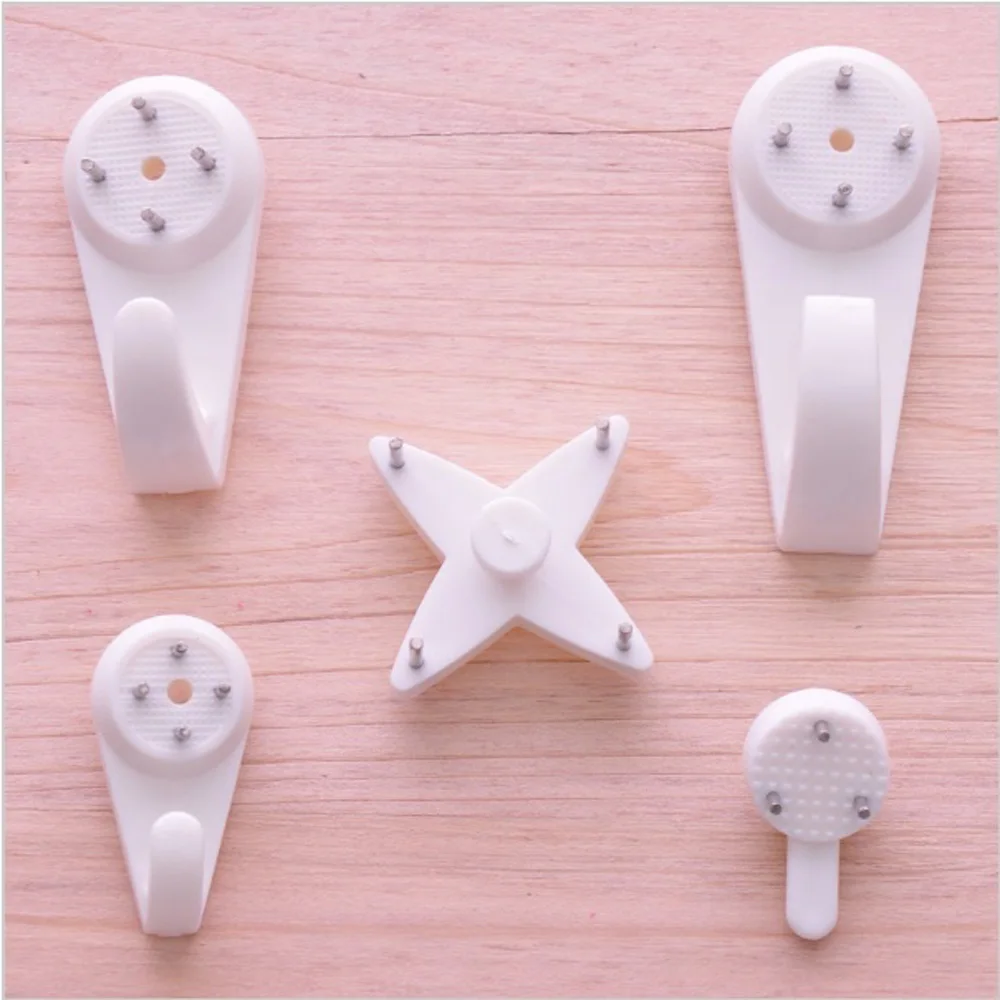 JUHD 10pcs/Lots Seamless Nails Type Optional Painting Frame Invisible