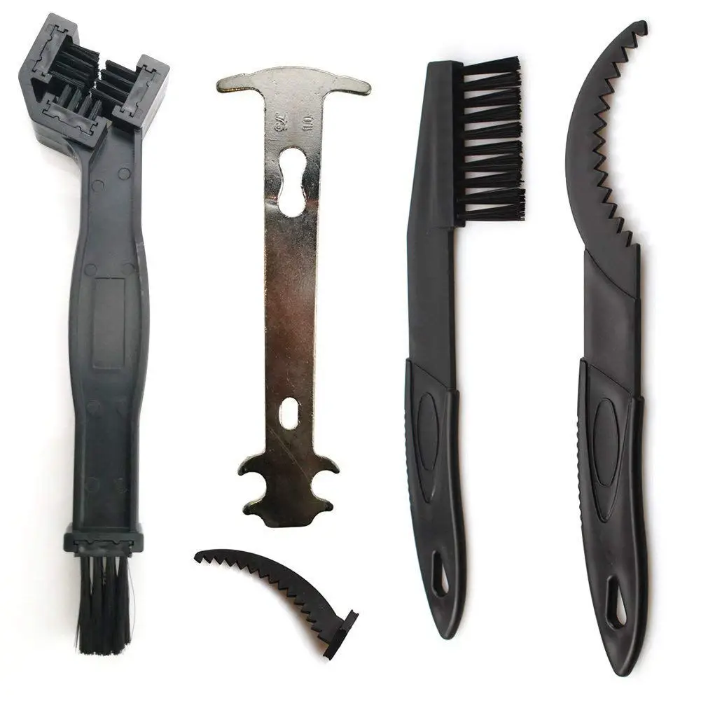 Perfect Bike Chain Cleaning Brush kit Bike Cleaning Tools with Chain Cassette Brush Chain Checker Chain Wear Indicator Tool for Bicycl 0 Perfect Bike Chain Cleaning Brush kit Bike Cleaning Tools with Chain Cassette Brush Chain Checker Chain Wear Indicator Tool for Bicycl 0