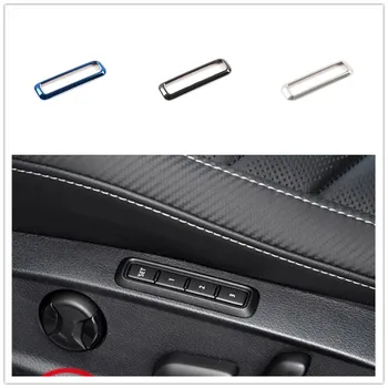 

Car Styling Interior Memory Seat Adjustment Button Cover Trim 1pcs Stainless Steel For Volkswagen Arteon 2017 2018