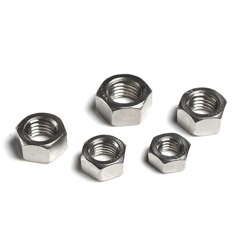 

10PCS,UNC 10-32,1/4-28,5/16-24,3/8-24,7/16-20,1/2-20,5/8-18,3/4-16,7/8-14 Thread Stainless Steel Fastener Hexagon Bolt Screw Nut