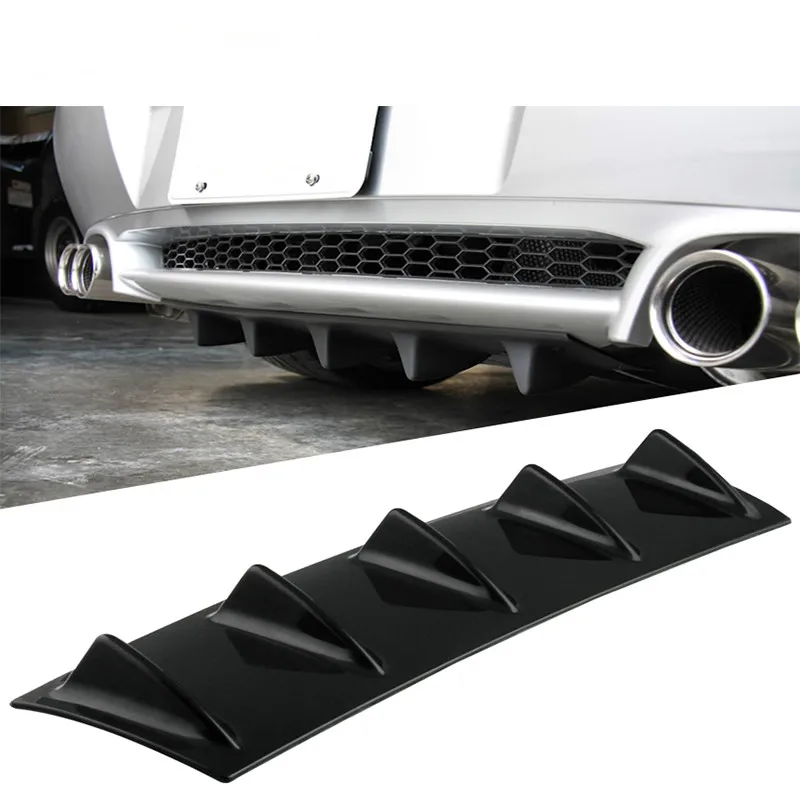

Car Bumper Deflector Modified Spoiler Shark Fin 7 Wings For Renault Megane 2 3 Duster Logan Captur Chevrolet Cruze Aveo Captiva