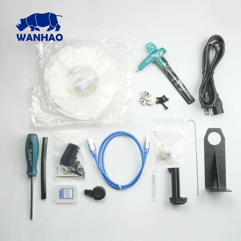 2019 новейший 300*300*400 мм большой размер WANHAO FDM Настольный D9 300 3D принтер с