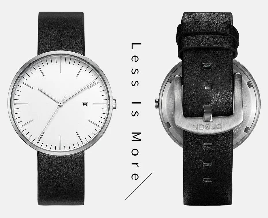 Relogio Masculino часы для мужчин унисекс из натуральной кожи ремешок минималистичные модные повседневные деловые кварцевые наручные часы для женщин