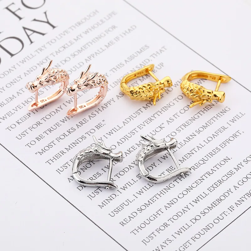 Punk dragon earrings (1)