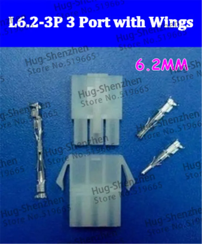 

Китай продавец, L6.2-3 p 6,2 мм Соединительный мужской женский автомобильный разъем с бесплатной доставкой