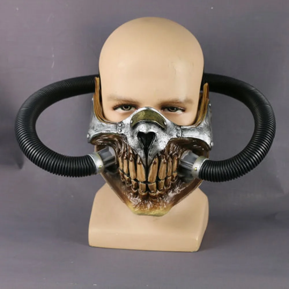 Movie Mad Max Mask Helmet Punk Mask Skeleton Mask Halloween Devil Props  Cosplay Pvc Accessory Mask - Masks & Eyewear - AliExpress