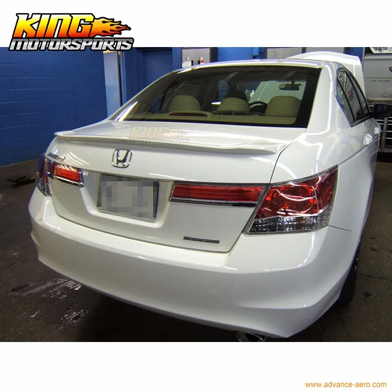 Подходит для 2008-2012 Honda Accord 4DR Седан заподлицо спойлер багажника OE СТИЛЬ ABS