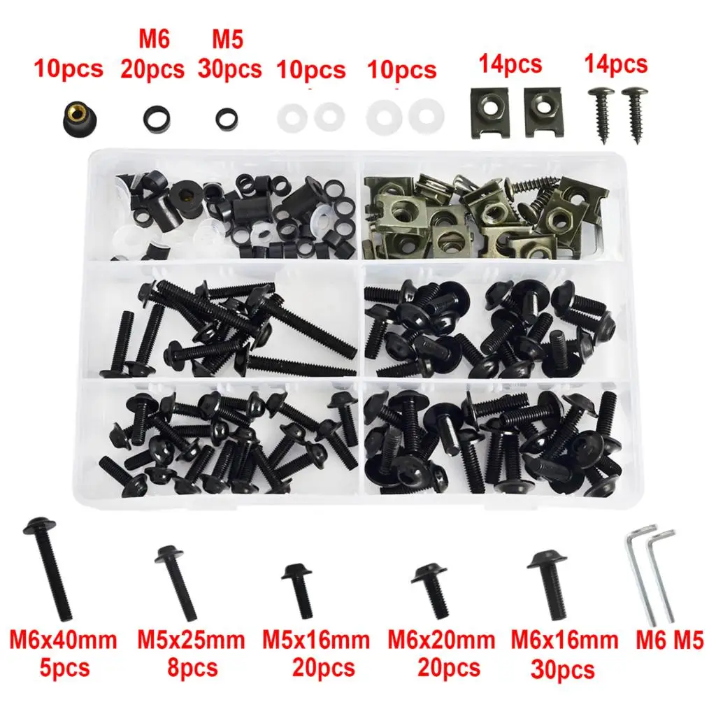 Alloy CNC Complete Fairing Bolt Kit Nut For Triumph Daytona 600 650 675 675R 750