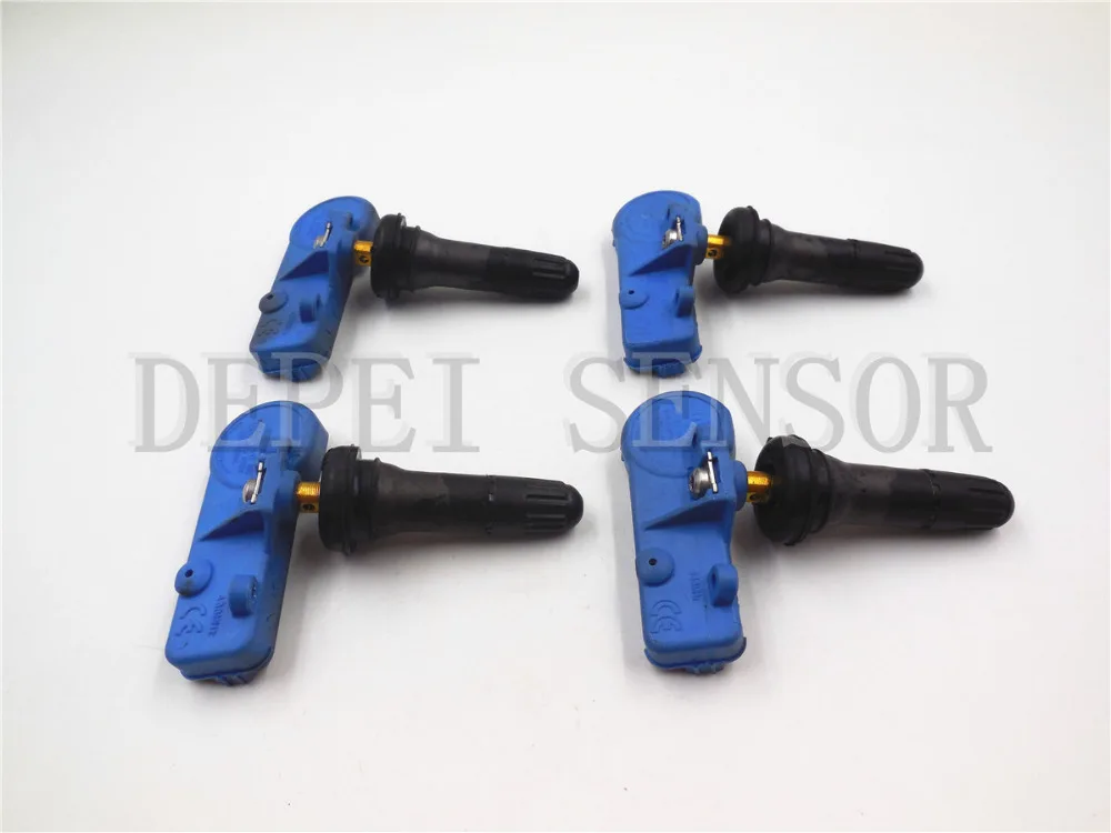 Dpqpokhy для BUICK CADILLAC CHEVY 433 МГц синий набор 4 датчика давления в шинах TPMS 22853740|case for|case