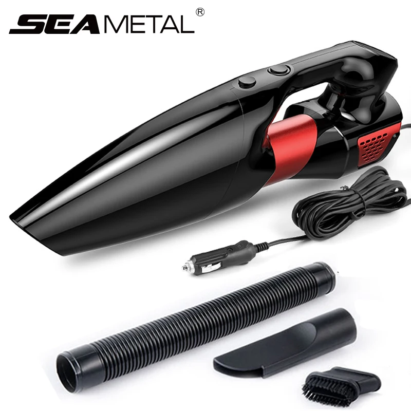 

Car Vacuum Cleaner 12V 120W 4500pa Handheld Wet Dry Portable High Pressure Mini Washer Cigarette Electric Dusty Auto Accessories