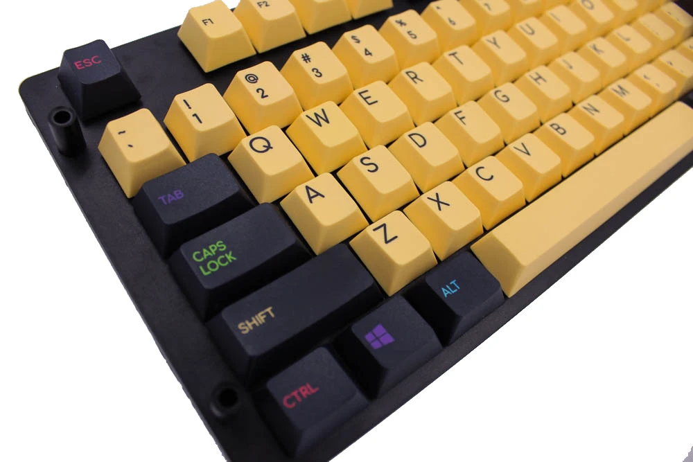 MP 126 клавиши Пираты клавишные колпачки из ПБТ вишня prlfill белый/черный/желтая краска-Сублимация для механической игровой клавиатуры