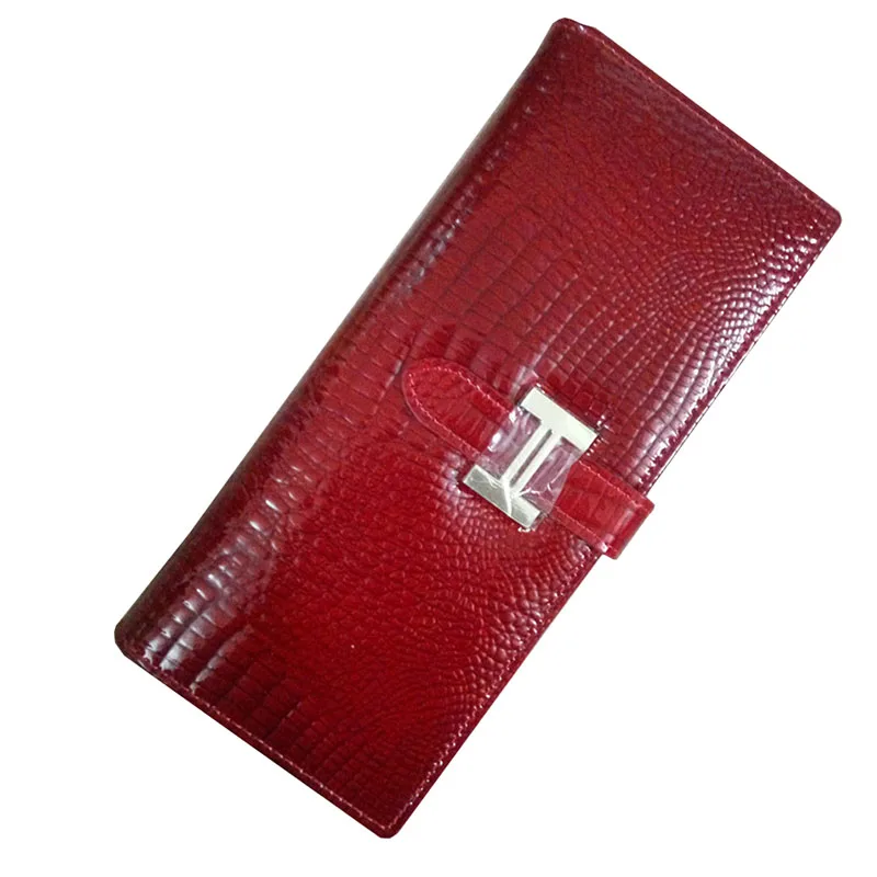 2016 luxury brand women wallets genuine leather coin purse famous brand long womens purses 100% real leather wallet