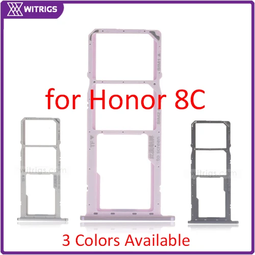

Witrigs Original SIM SD Card Tray for Huawei Honor 8C Replacement Parts