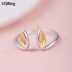Новые поступления 925 стерлингов Серебряные кольца уши кролика кольцо для девочек Для женщин подарок ювелирные изделия