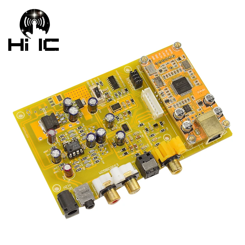 ES9038 Q2M I2S DSD оптический коаксиальный вход HiFi декодер DAC выход для наушников