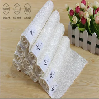 

Anti-greasy color dish cloth Bamboo fiber Washing dish pad towel Kitchen cleaning cloth wiping rags scouring pads