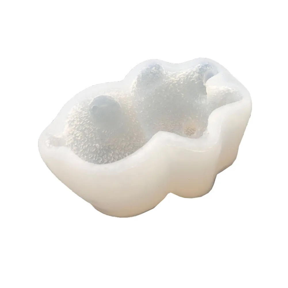 Милая форма спящий Медведь Pet Формовочная силиконовая форма для выпечки кубики льда кондитерские формы для конфет кухонные инструменты для украшения торта