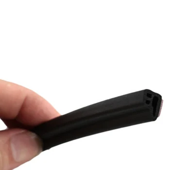 

Door L Shape Hood Trunk Trim Strip Edge Rubber EPDM Black Universal Weatherstrip Useful Seal Durable High Quality