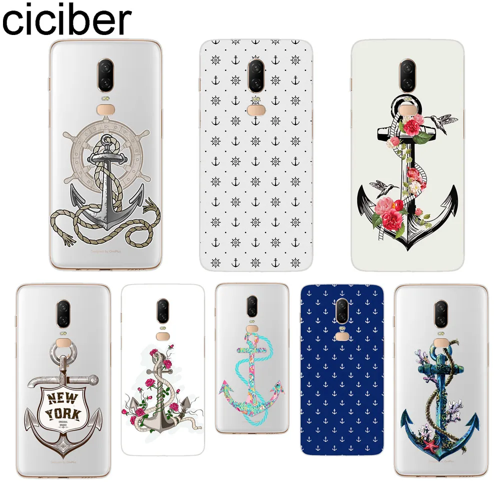 ciciber Navigation Anchor Phone Case For font b Oneplus b font font b 7 b font