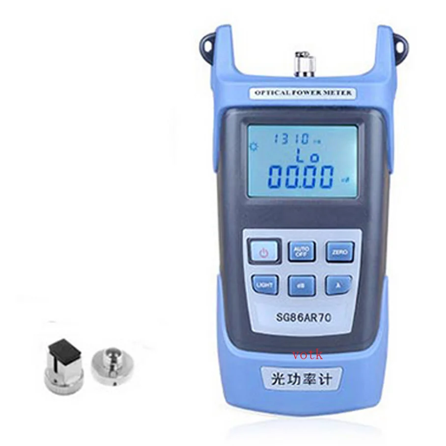 Handheld Portable Optical Power Meter with SC FC ST Connector for Testing Fiber Cable Fault