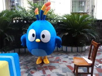 

Marine Fish Mascot Costume EVA Adult Size Blue Sea Fish Cartoon Clothing Animal Cute Fish Christmas Mascot Party Dress