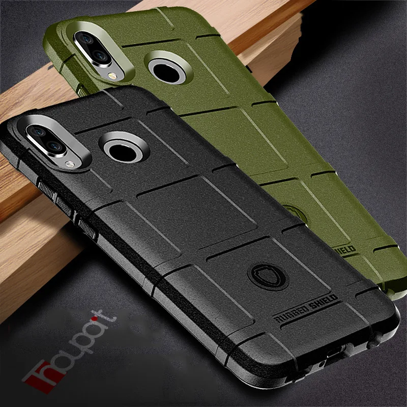 

Thouport Silicone Case For Huawei Nova 3 3E Nova 3i Military Heavy Duty Protection Phone Cover For Huawei Naov 3 Case