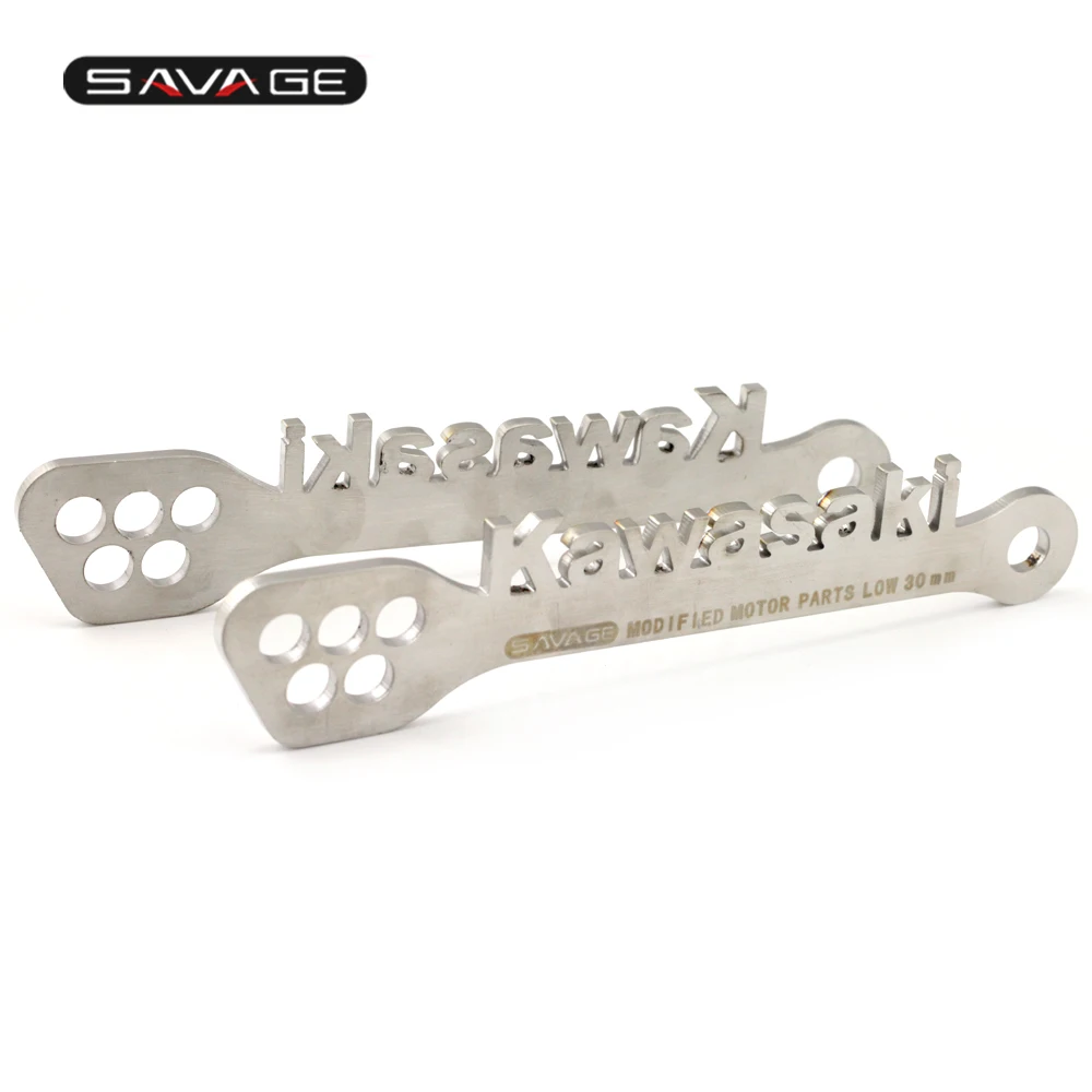 kawasaki Rear Cushion Lever Drop Link Kits Lowering Links Kit (4)