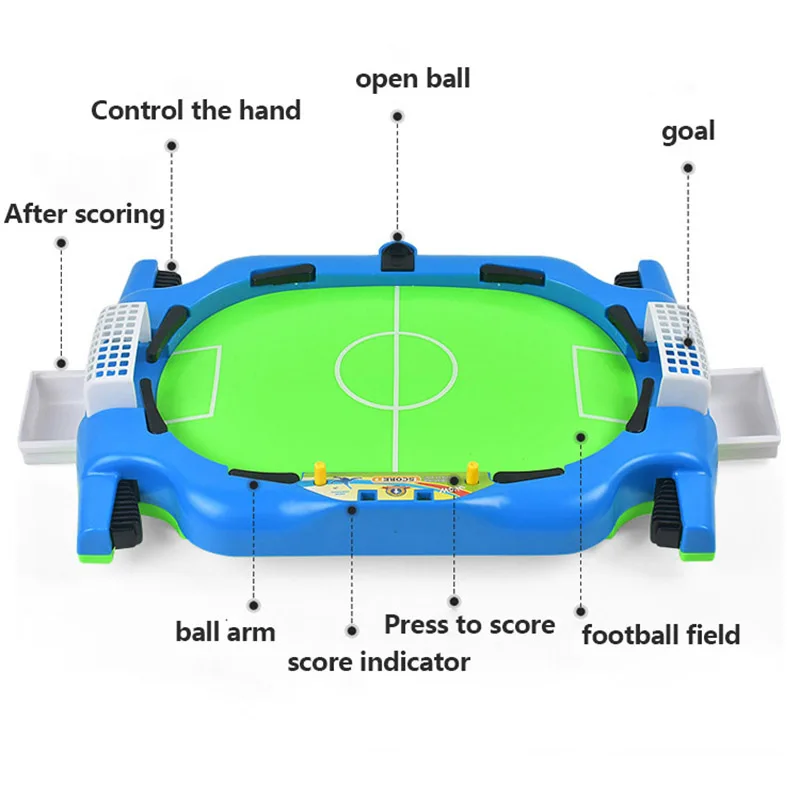 Newli детский мини настольный футбол стрелять игры Крытый палец стол мяч головоломки игрушечные лошадки открытый спортивные игрушки для детей