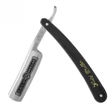 Парикмахерская Бритва для стрижки волос из нержавеющей стали, профессиональная складная бритва для бритья, парикмахерские ножи для волос, прямые лезвия для бритвы, машинка для стрижки волос