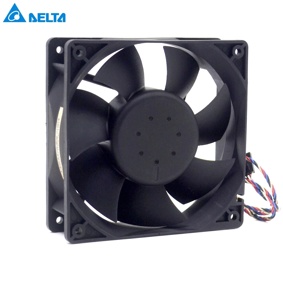 Delta AFC1212DE 12038 12 см 120 мм DC В 1.6A ШИМ шариковый вентилятор термостат инвертор Сервер