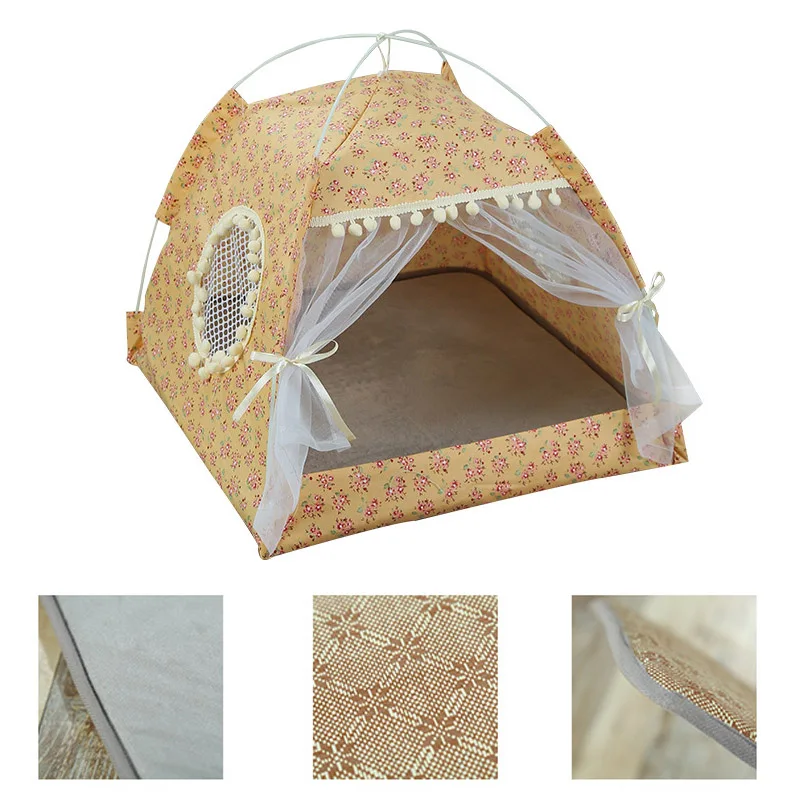 pet cat dog bed house home mat (4)