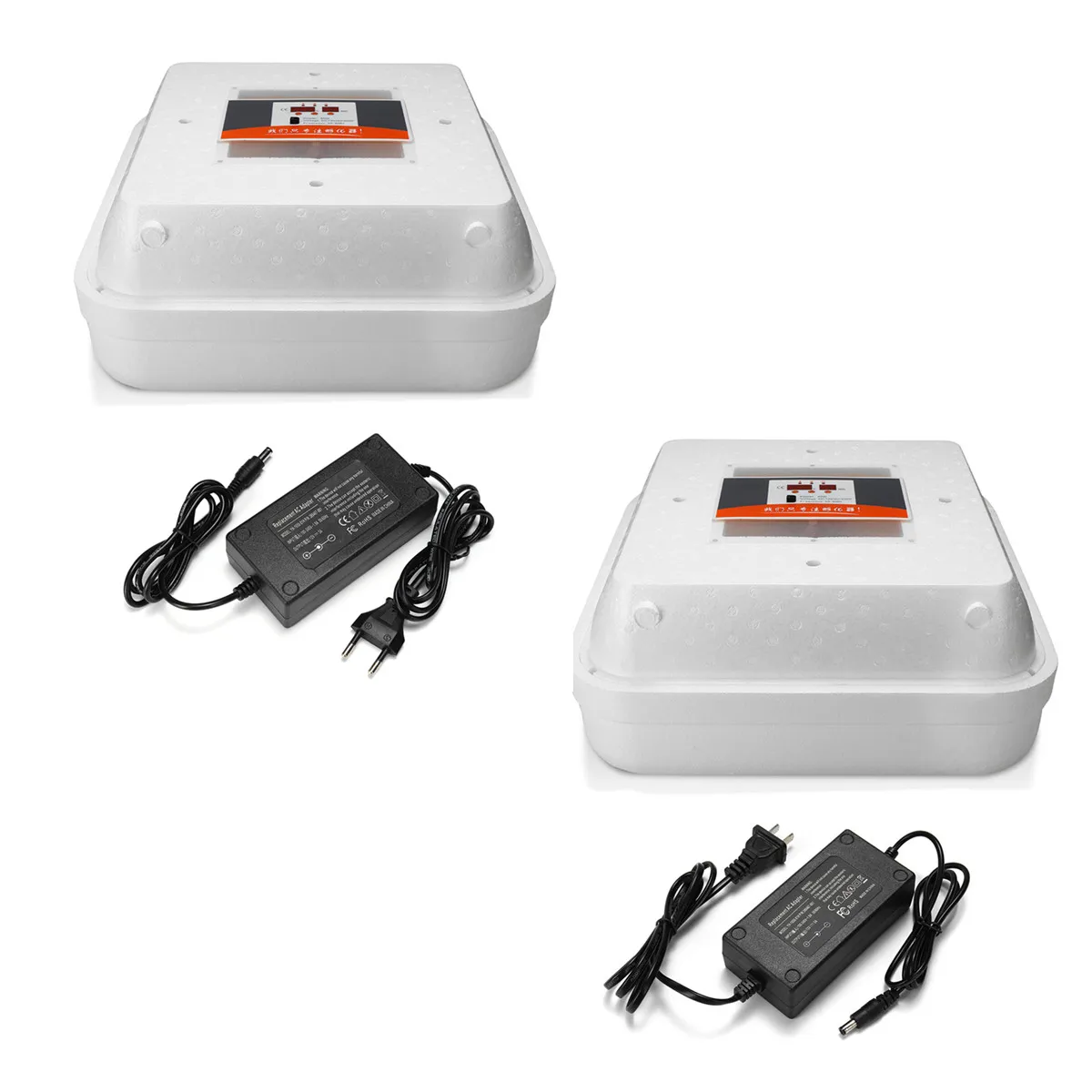 Automatic Egg Hatcher Machine 55 Eggs Incubator Fully LED Turner Chicken Duck Digital Display Smart Sensitive US/EU Plug Automatic Egg Hatcher Machine 55 Eggs Incubator Fully LED Turner Chicken Duck Digital Display Smart Sensitive US/EU Plug