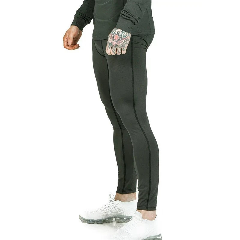 Gym Compression Sets Men sport Leggings Suit set (5)