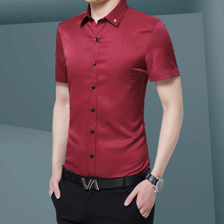 mens silk dress shirts near me