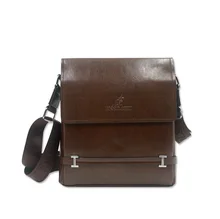 Hot Selling High Quality PU Leather Men Messenger Bags Crossbody Bags Men’s Travel Bags LJ-121
