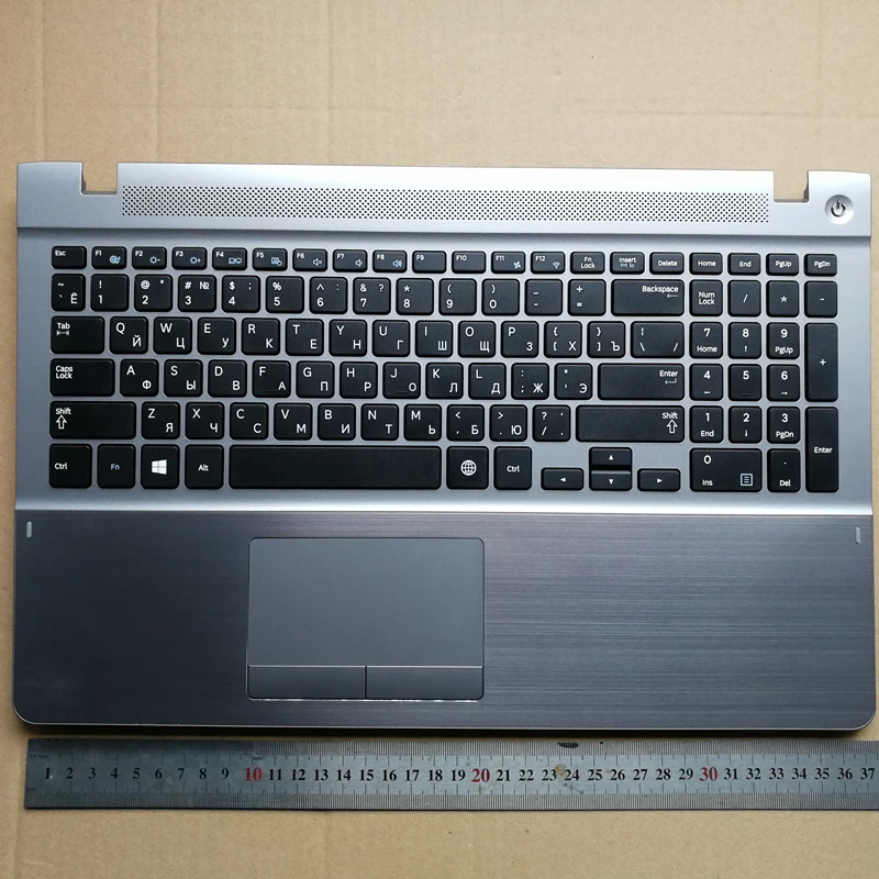 

Russian ru layout new laptop keyboard for Samsung NP510R5 510R5E 470R5E BA75-04652C grey