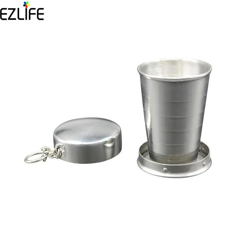 

75ml/150ml/250ml Stainless Steel Portable Outdoor Travel Folding Collapsible Cup Telescopic CRM6120