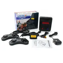 Супер мини 16 бит MD16 SG-107 AV out Семейные игры ТВ игровая консоль 16 бит 167 sega картриджи с играми