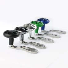 1 шт. Рыболовная катушка полые металлические ручки с ЧПУ 80 мм рокер из алюминиевого сплава для катушка для заброса приманки инструмент 8*5 мм