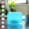 Diffuseur d'arôme avec humidificateur d'air ultrasonique de 500ml, avec 7 lumières de couleurs, diffuseur électrique d'huile essentielle d'aromathérapie, machine de brume ► Photo 1/6