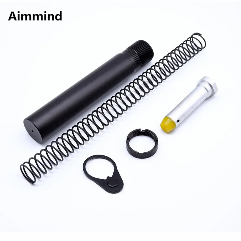 

Tactical 5PCS .223 AR-15/M16 Pistol Buffer Tube Mount kit Buffer Tube for Hunting Airsoft caza