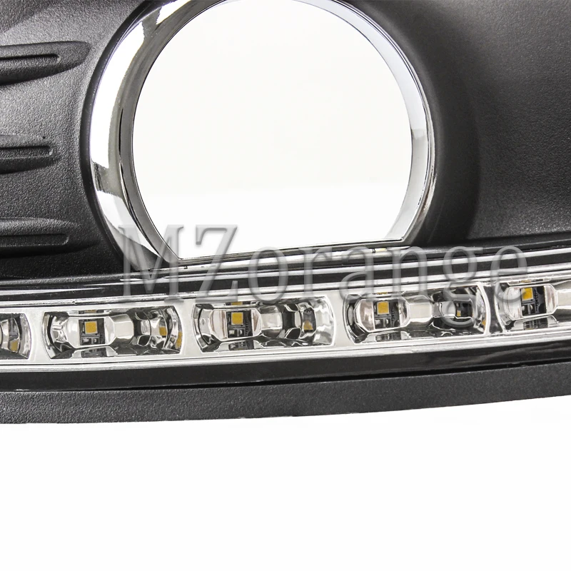  2 PCS High Quality LED Daytime Running Light DRL For Ford Focus Sedan 2009 2010 2011 2012 2013 Fog  - 32754636533