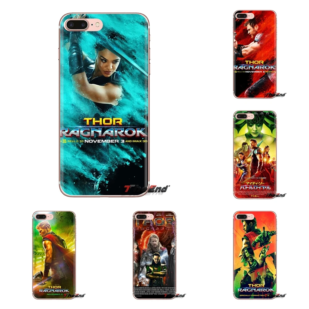 Прозрачный мягкий чехол Thor Ragnarok movie 2 для Sony Xperia Z Z1 Z2 Z3 Z5 compact M2 M4 M5 C4 E3 T3 XA Huawei Mate 7 8 Y3II