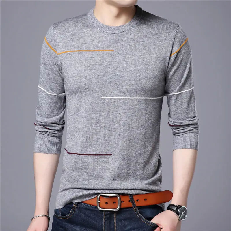 COODRONY Cashmere Wool Sweater Men Brand Clothing 2018 Autumn Winter New Arrival Slim Warm Sweaters O-Neck Pullover Men Top 7137