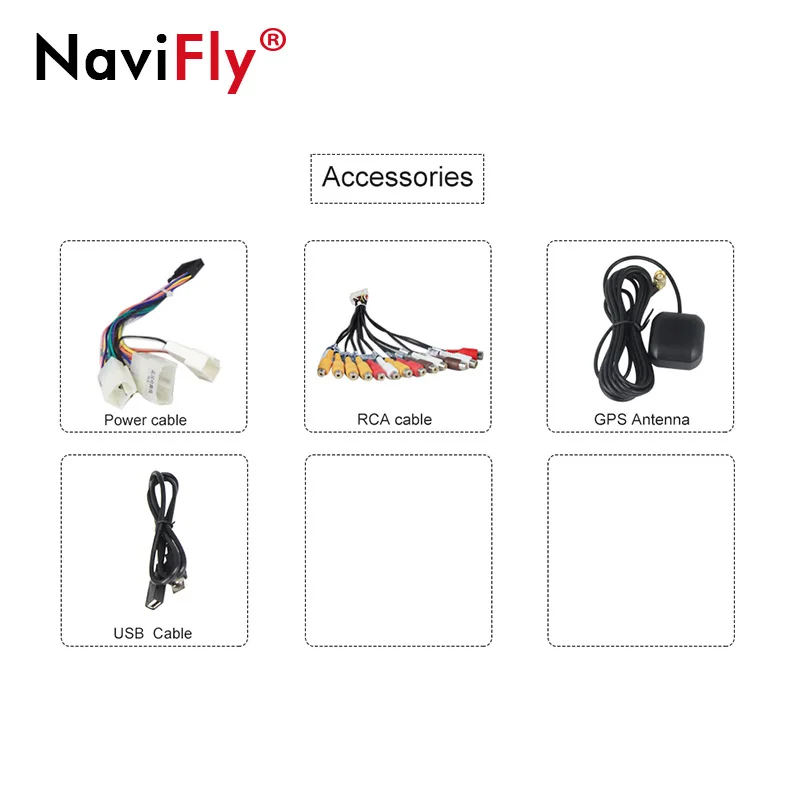 Discount NaviFly 2 din Android 7.1 Car DVD gps navigation for Toyota Hilux yaris VIOS Camry Corolla RAV4 prado car radio audio Head Unit 5